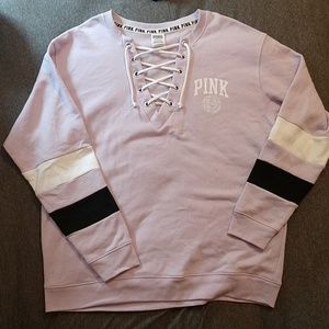 V-neck hoodie